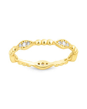 Load image into Gallery viewer, Sterling Silver Lydia CZ Bubble Ring