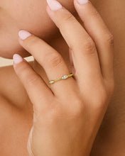 Load image into Gallery viewer, Sterling Silver Lydia CZ Bubble Ring