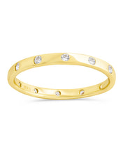 Load image into Gallery viewer, Sterling Silver Mindy CZ Studded Ring
