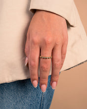 Load image into Gallery viewer, Sterling Silver Trisha CZ Bezel Ring