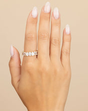 Load image into Gallery viewer, Sterling Silver Janis CZ Eternity Band Ring