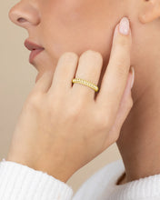 Load image into Gallery viewer, Sterling Silver Bubble Band Ring