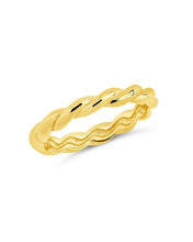 Load image into Gallery viewer, Sterling Silver Nixie Twist Band Ring