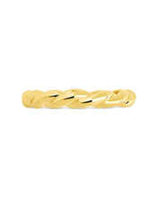 Load image into Gallery viewer, Sterling Silver Nixie Twist Band Ring