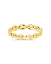 Load image into Gallery viewer, Sterling Silver Janie Anchor Chain Ring