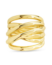 Load image into Gallery viewer, Sterling Silver Rebecca Layered Stacking Ring