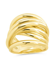 Load image into Gallery viewer, Sterling Silver Rebecca Layered Stacking Ring