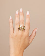 Load image into Gallery viewer, Sterling Silver Rebecca Layered Stacking Ring