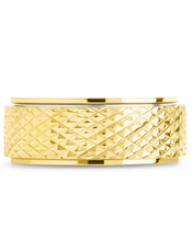 Load image into Gallery viewer, Textured Spinner Ring