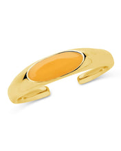 Load image into Gallery viewer, Sterling Silver Enamel Open Signet Ring