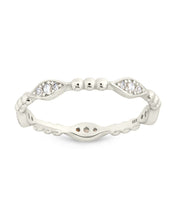 Load image into Gallery viewer, Sterling Silver Lydia CZ Bubble Ring
