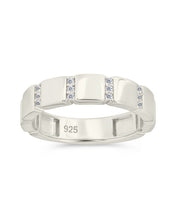 Load image into Gallery viewer, Sterling Silver Bradley CZ Ring