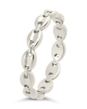 Load image into Gallery viewer, Sterling Silver Janie Anchor Chain Ring