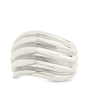 Load image into Gallery viewer, Sterling Silver Skylar Layered Statement Ring