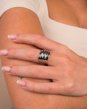 Load image into Gallery viewer, Sterling Silver Skylar Layered Statement Ring