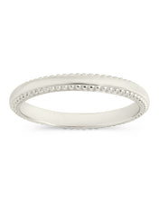 Load image into Gallery viewer, Sterling Silver Kayden Thin Textured Ring