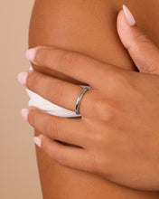 Load image into Gallery viewer, Sterling Silver Kayden Thin Textured Ring