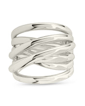 Load image into Gallery viewer, Sterling Silver Rebecca Layered Stacking Ring