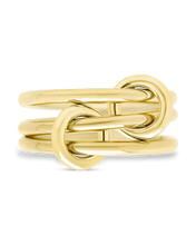 Load image into Gallery viewer, Sterling Silver Jasmin Link Stacking Ring