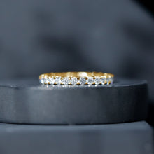 Load image into Gallery viewer, Brilliant Cut Moissanite Eternity Wedding Ring for Women