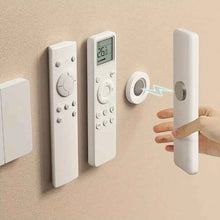 Load image into Gallery viewer, 3pcs No Drill Magnetic Remote Holder - Wall Mount for TV/AC/DVD Remotes, White Space-Saving Design