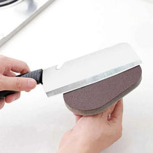 Load image into Gallery viewer, Magic Emery Sponge Brush Wipe Eraser Cleaner Kitchen Bath Rust Strong Decontamination Cleaning Tools With Handle Household Tools