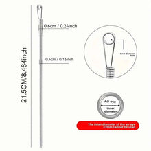Load image into Gallery viewer, Bendable Spring Drawstring Threader Clip Pants Hoodies Elastic Band Lace Cord Flexible Drawstring Thread DIY Sewing Accessories