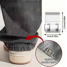 Load image into Gallery viewer, 4~10PCS Invisible Leg Shortening Clip, Non-Slip Pants Edge Clip, Quick Fix Hem Clip, Hidden Pants Adjuster, Sewing Accessories
