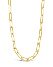 Load image into Gallery viewer, Sterling Silver Paperclip Chain Necklace