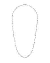 Load image into Gallery viewer, Sterling Silver Paperclip Chain Necklace