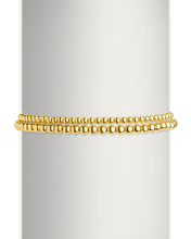 Load image into Gallery viewer, Sterling Silver Beaded Stretch Bracelet Sets