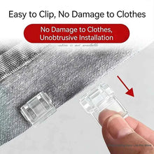 Load image into Gallery viewer, 1~10PCS Invisible Leg Shortening Clip, Non-Slip Pants Edge Clip, Quick Fix Hem Clip, Hidden Pants Adjuster, Sewing Accessories