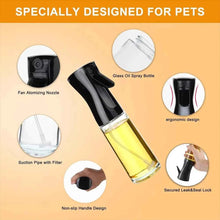 Load image into Gallery viewer, Kitchen Oil Atomiser, Olive Oil Spray Bottle,Sprayer for Cooking, Outdoor Grilling,Sprays Cooking Sauces and Vinegar Varieties
