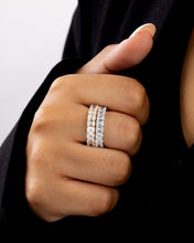 Load image into Gallery viewer, Sterling Silver Rio Baguette CZ Ring