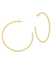 Load image into Gallery viewer, Rope Twist Hoops