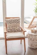 Load image into Gallery viewer, Bohemian Tasseled Macrame Throw Pillow