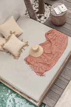 Load image into Gallery viewer, Gaia Hand Stitched Cotton Throw Pillow