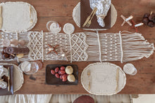Load image into Gallery viewer, Organic Cotton Macrame Placemat