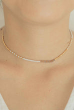 Load image into Gallery viewer, Golden Beaded Necklace