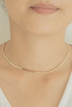 Load image into Gallery viewer, Golden Beaded Necklace