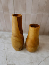 Load image into Gallery viewer, Teak Wavy Vases