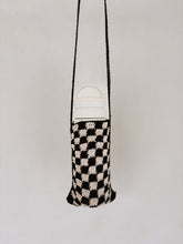 Load image into Gallery viewer, Checkered Crochet Phone Sling Bag