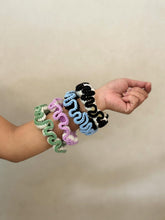 Load image into Gallery viewer, Cotton Crochet Scrunchie Assorted Set of 3