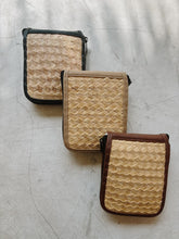 Load image into Gallery viewer, Cove Rattan & Canvas Eco Tote Bag