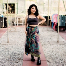 Load image into Gallery viewer, The Original Sari Wrap Skirt