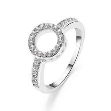 Load image into Gallery viewer, Crystal Decorated Wedding Ring