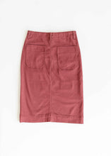 Load image into Gallery viewer, Erica Cotton Twill Midi Skirt - FINAL SALE