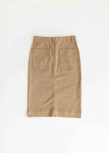 Load image into Gallery viewer, Erica Cotton Twill Midi Skirt - FINAL SALE