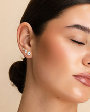 Load image into Gallery viewer, Sterling Silver Everyday Essential CZ Studs