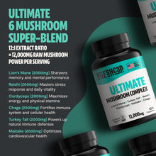 Load image into Gallery viewer, Organic Mushroom Complex Supplement Capsules - DON GREAT